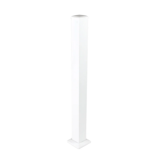 Deckorators® Aluminum Stair Post Kits Aluminum Railing Deckorators Textured White 2-1/2" x 2-1/2" x 49"