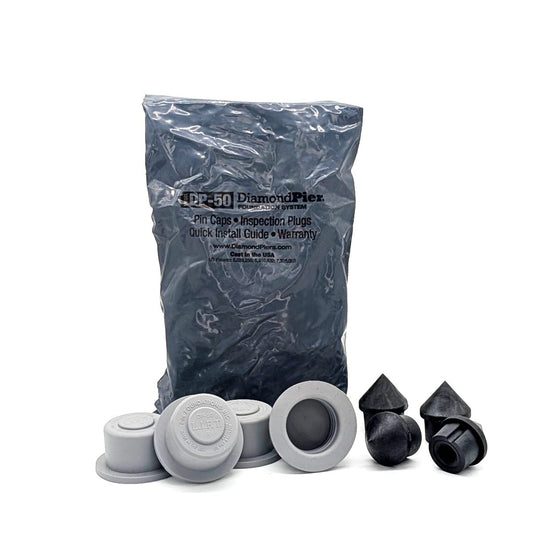 Diamond Pier replacement caps and cones for 50 lb, 50 in. pins