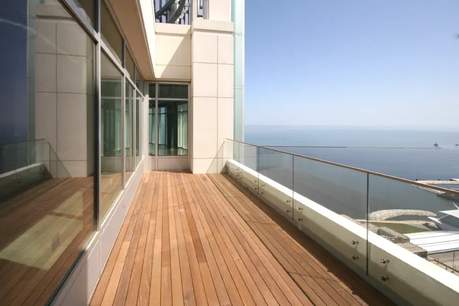 ipe hardwood decking outdoor