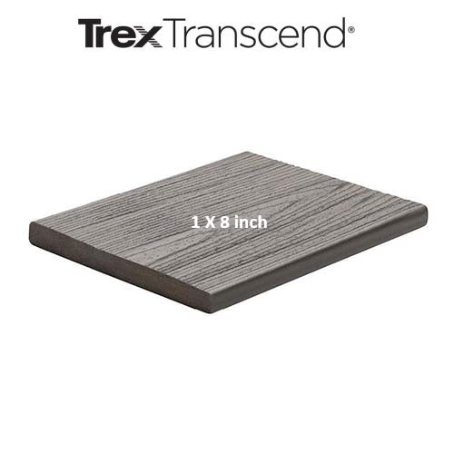 Trex Transcend 1 x 8 inch riser board sample