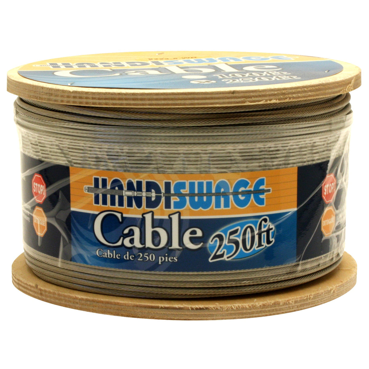 Atlantis Rail Systems - Handiswage™ Cable Roll in 1/8" / 250 ft