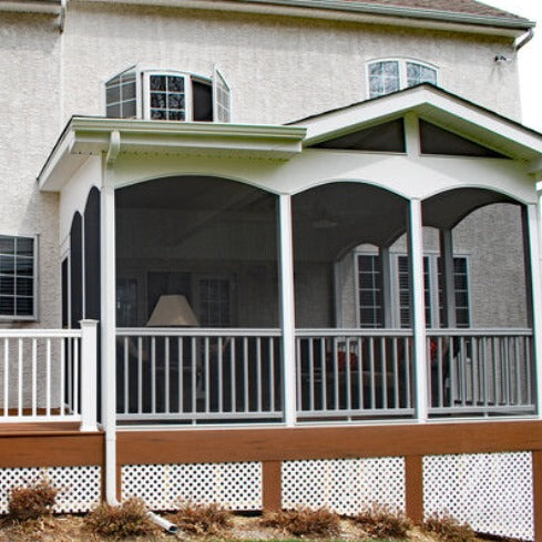 SCREENEZE Flatbar Arch System Deck Accessories SCREENEZE