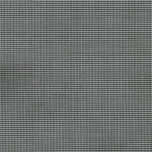 Close-up of Phifer 18x14 charcoal fiberglass screen mesh