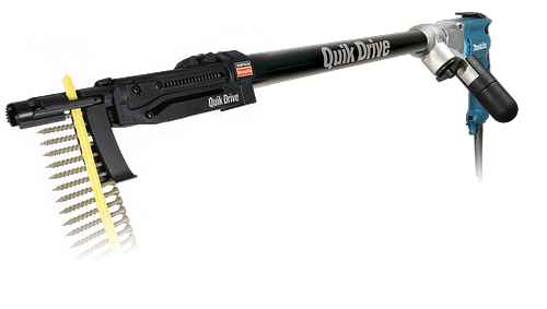 Simpson Strong-Tie Quik Drive autofeed screwdriver with DSV collated screws