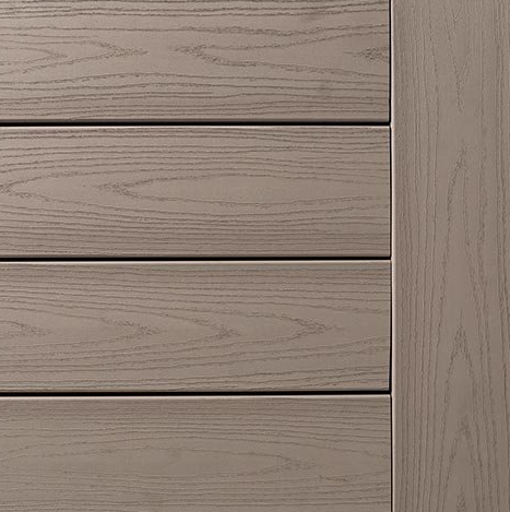 TimberTech Advanced PVC Vintage Collection Deck Board in Coastline / 12 ft / Grooved Edge