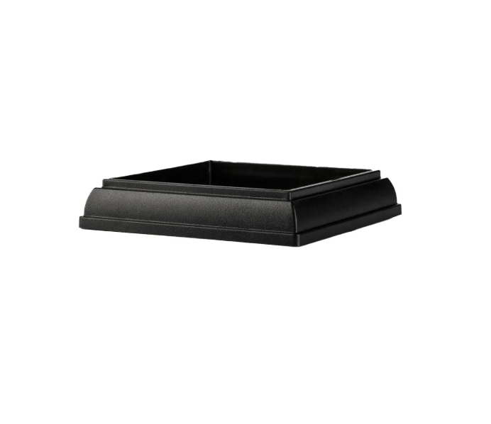 TimberTech 4 inch standard post skirt in Matte Black
