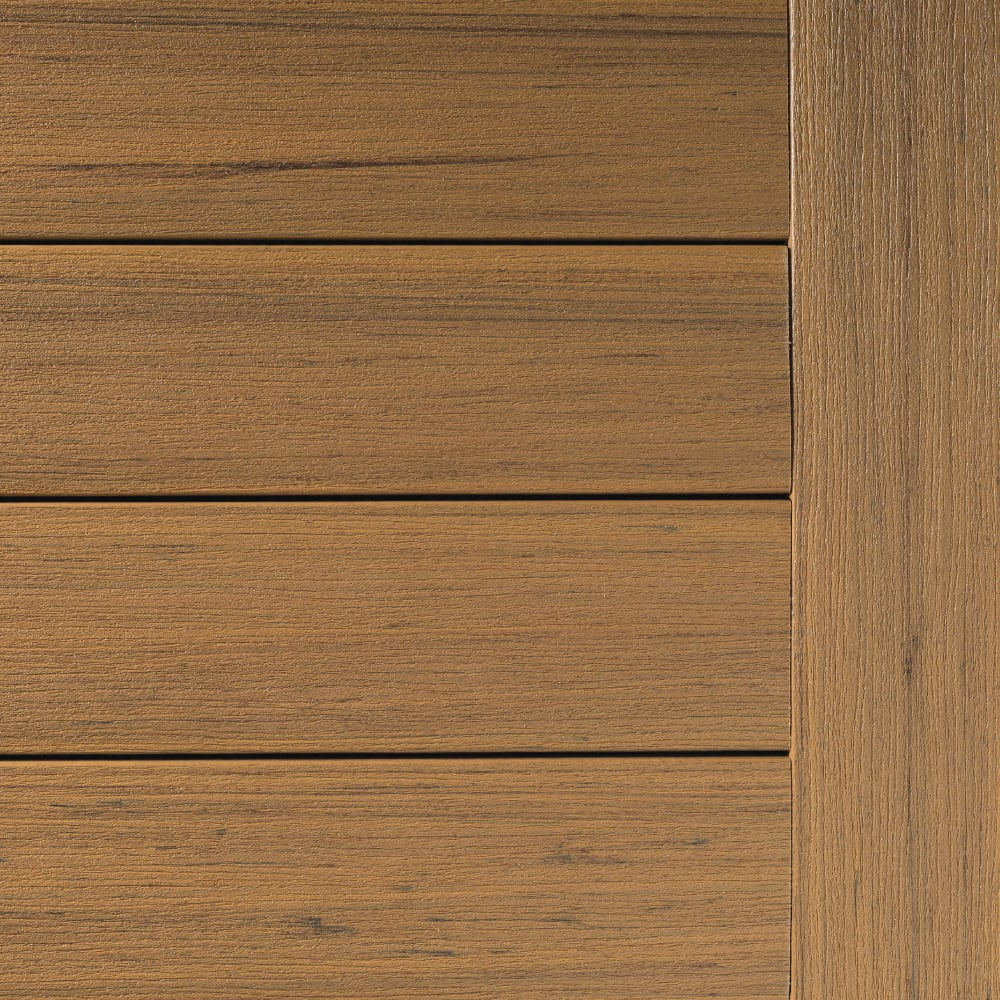 TimberTech Edge Premier fascia in Coconut Husk, color swatch