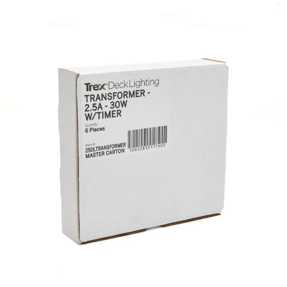 Trex DeckLighting transformer 2.5A 30W with timer, box