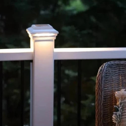 TREX Outdoor Lighting Solar Post Cap Light