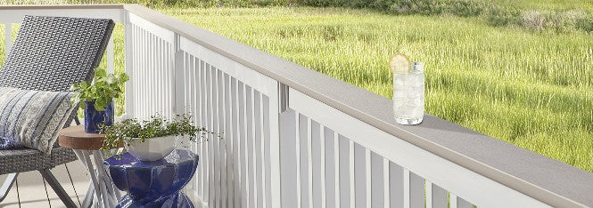 Wolf Rail - Deckboard Rail Kit - Vinyl with Single Aluminum Channel - image 3