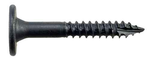 Simpson Strong-Tie 2 in. black flat head structural screw, side view