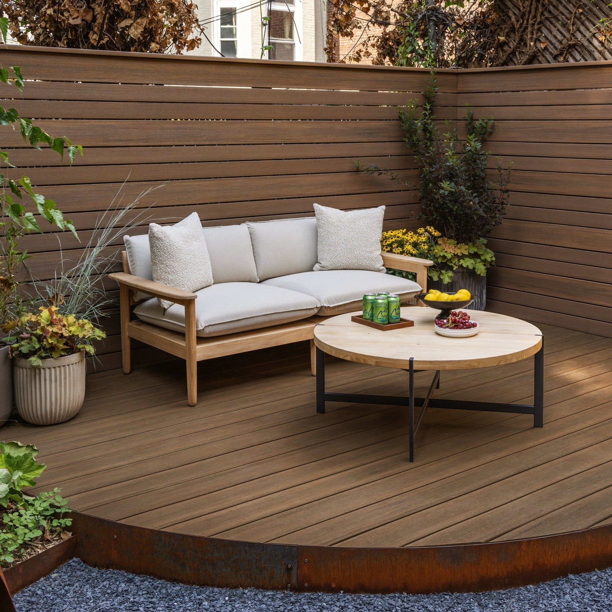 trending composite decking colors