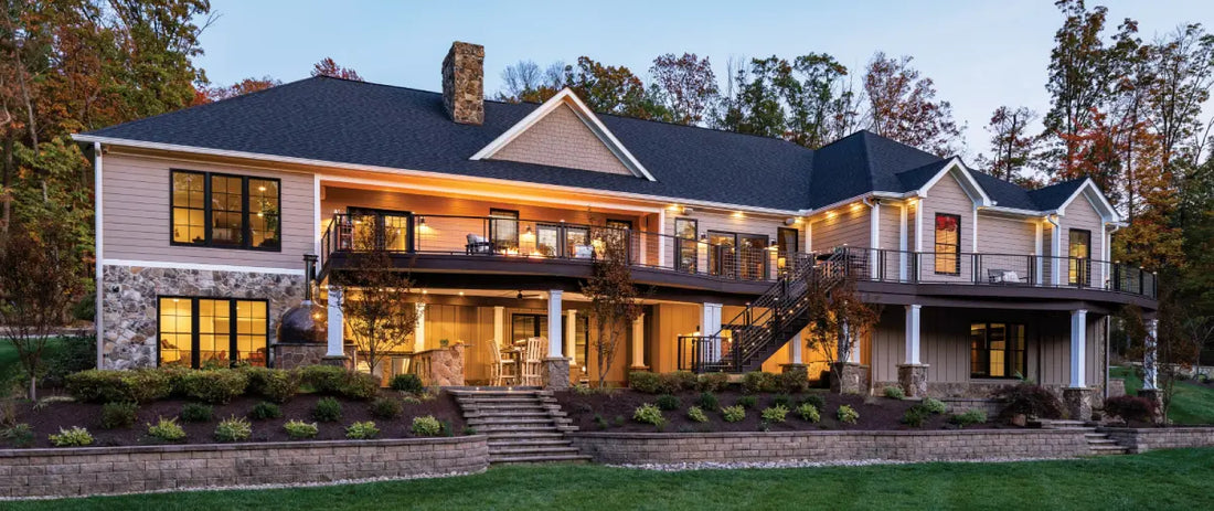 trex outdoor lighting for decks and patios