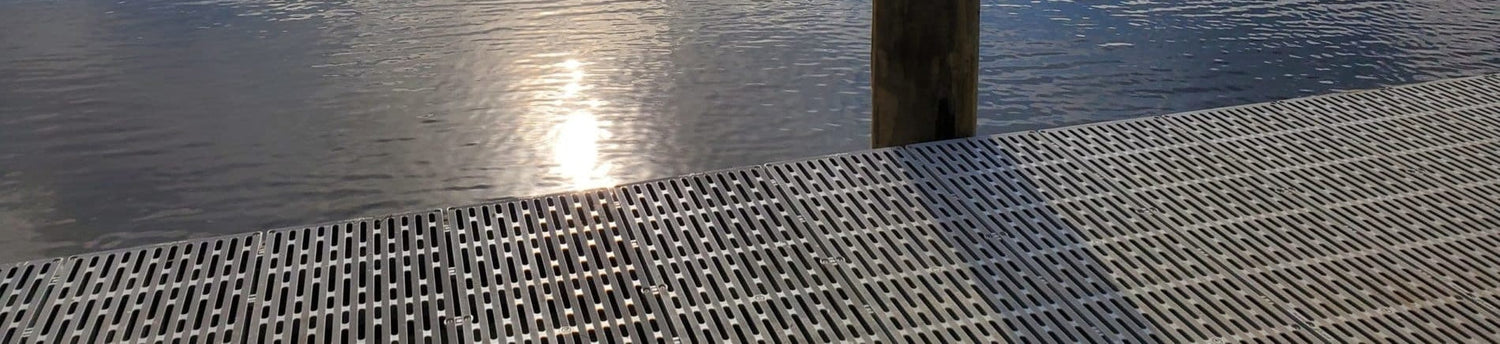 Grated Dock Panels