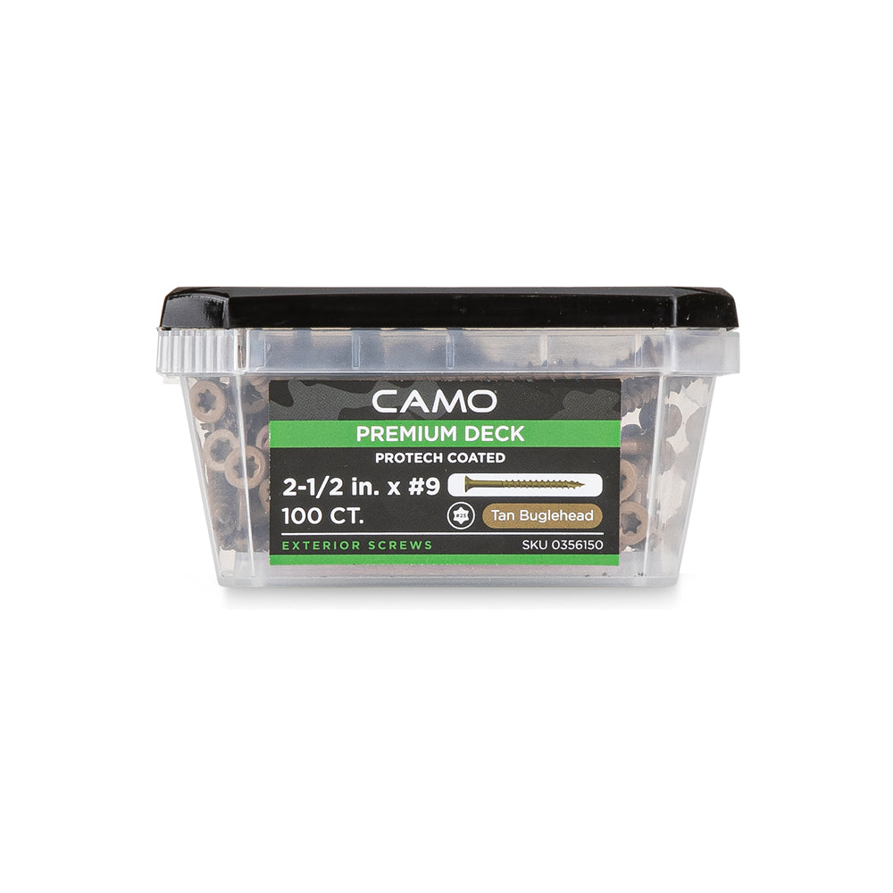 CAMO Epoxy Coated Color Match Composite Deck Screw