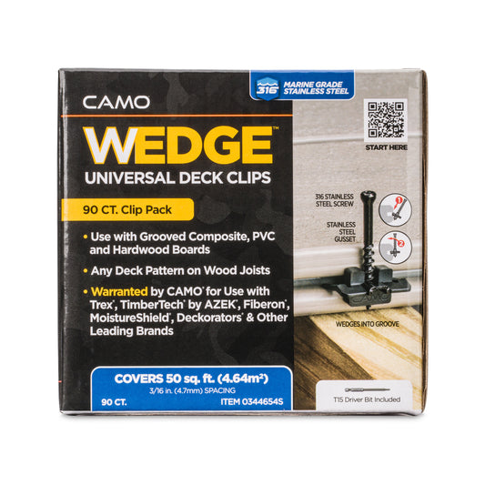 CAMO WEDGE Universal Deck Clips