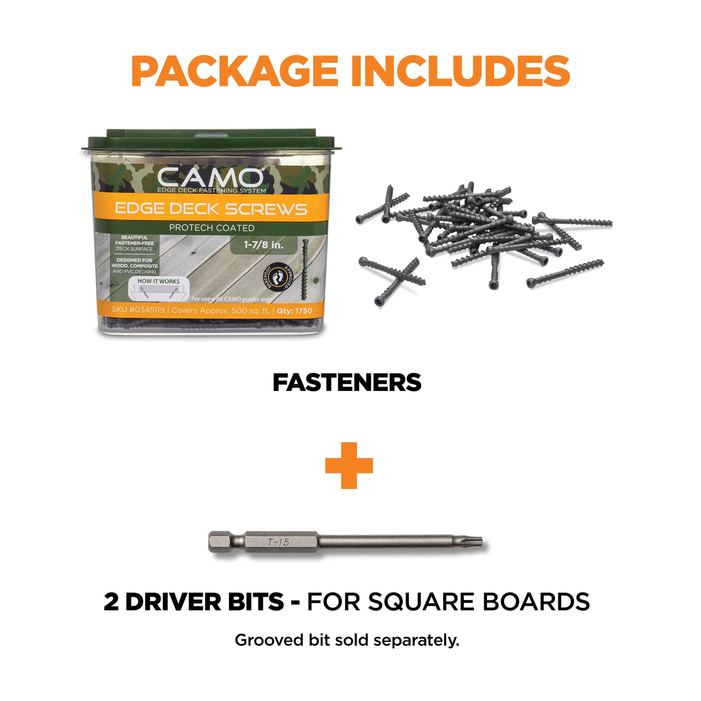 CAMO EDGE Deck Screws