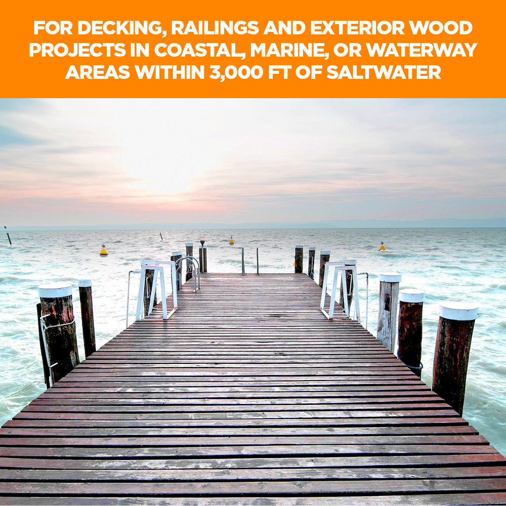 CAMO 316 Stainless Steel Color Match Deck Screws