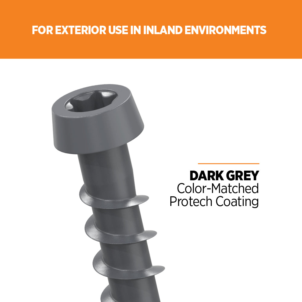 CAMO Epoxy Coated Color Match Composite Deck Screw