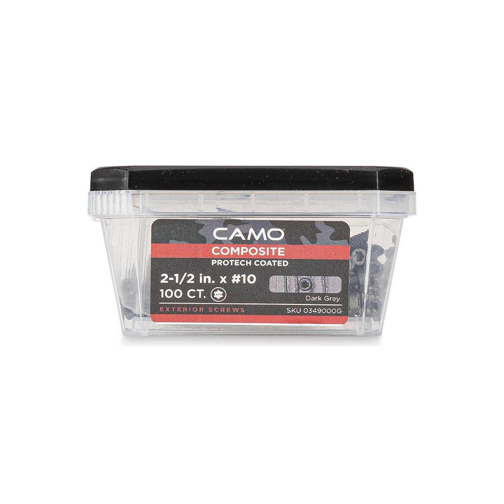 CAMO Epoxy Coated Color Match Composite Deck Screw