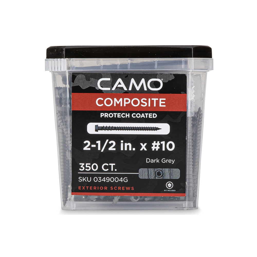 CAMO Epoxy Coated Color Match Composite Deck Screw