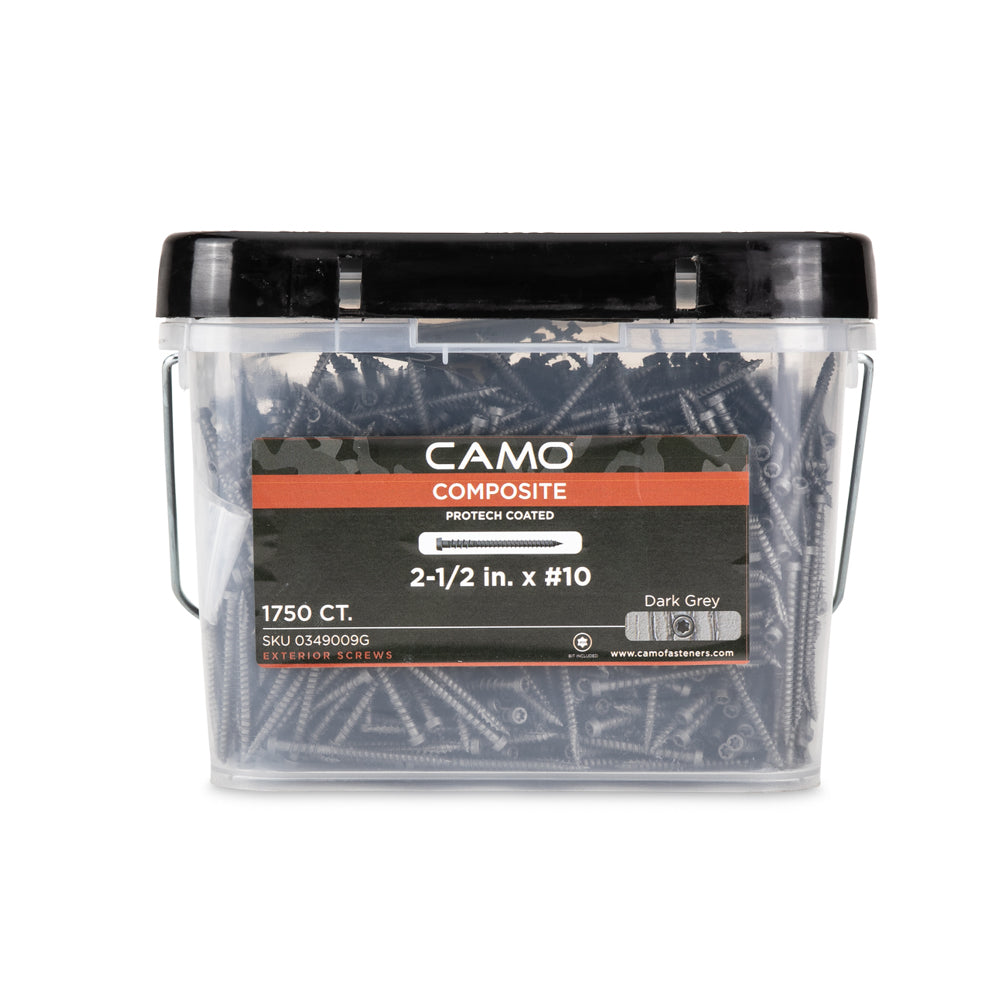 CAMO Epoxy Coated Color Match Composite Deck Screw