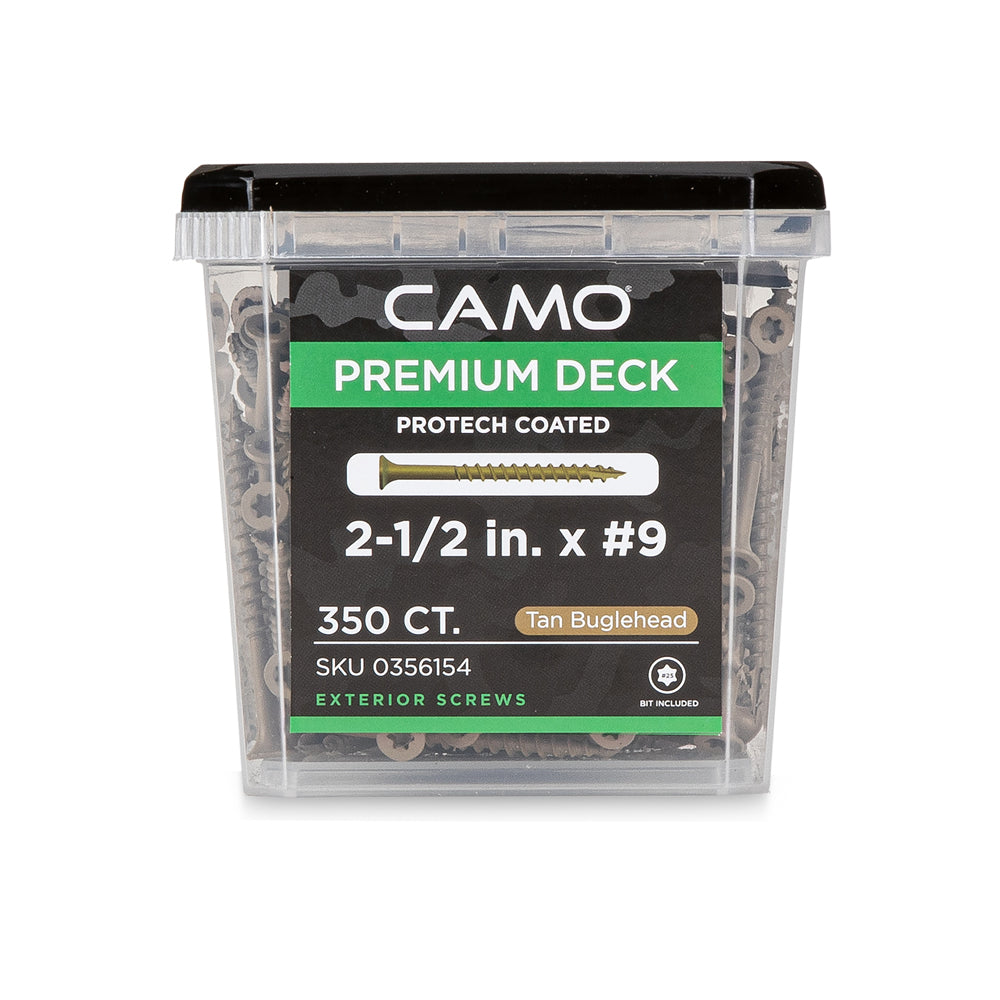 CAMO Epoxy Coated Color Match Composite Deck Screw