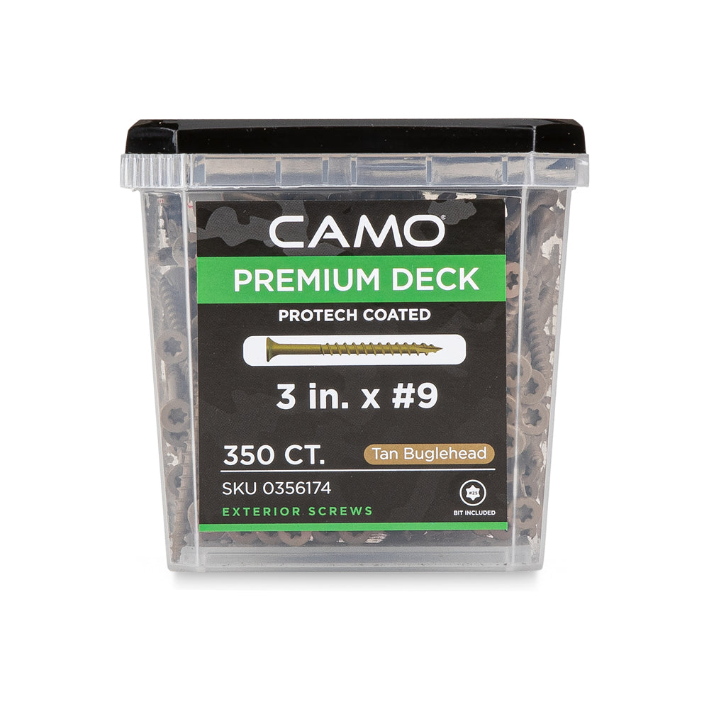 CAMO Epoxy Coated Color Match Composite Deck Screw