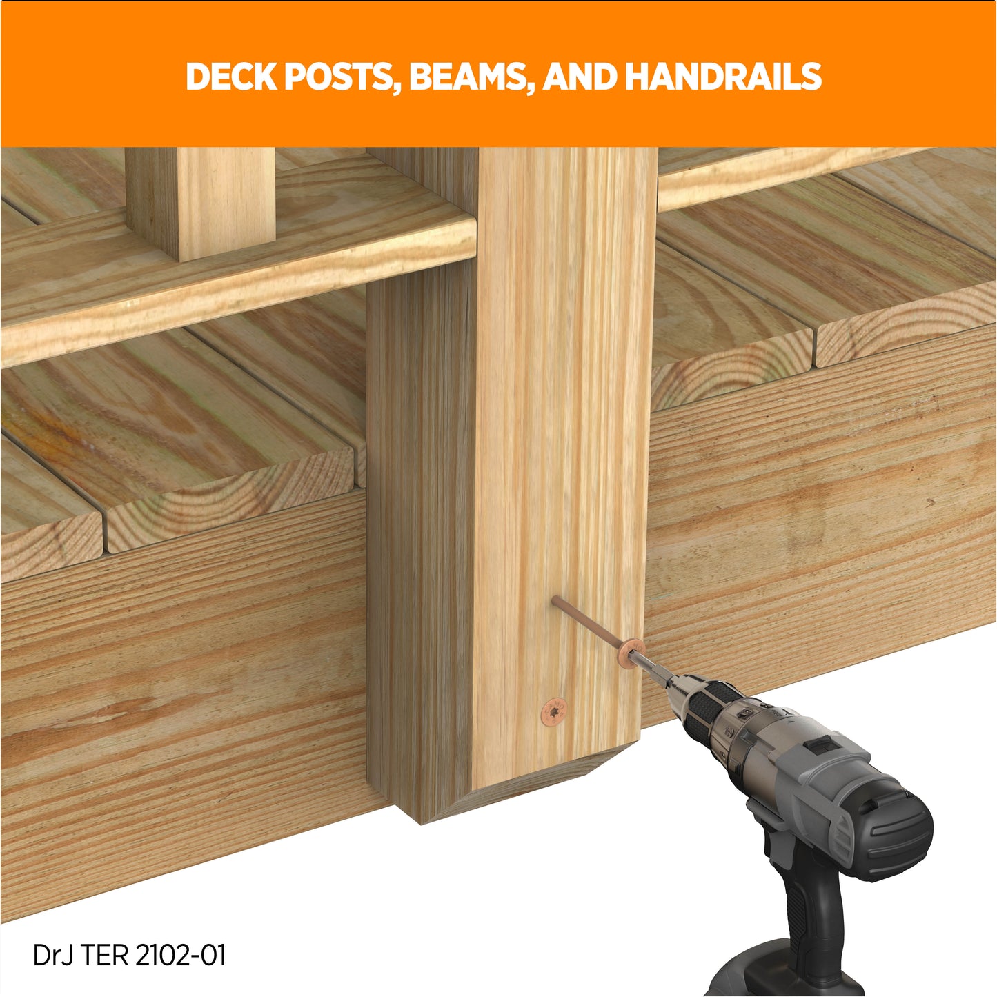 CAMO Structural Multipurpose Flat Head Screws