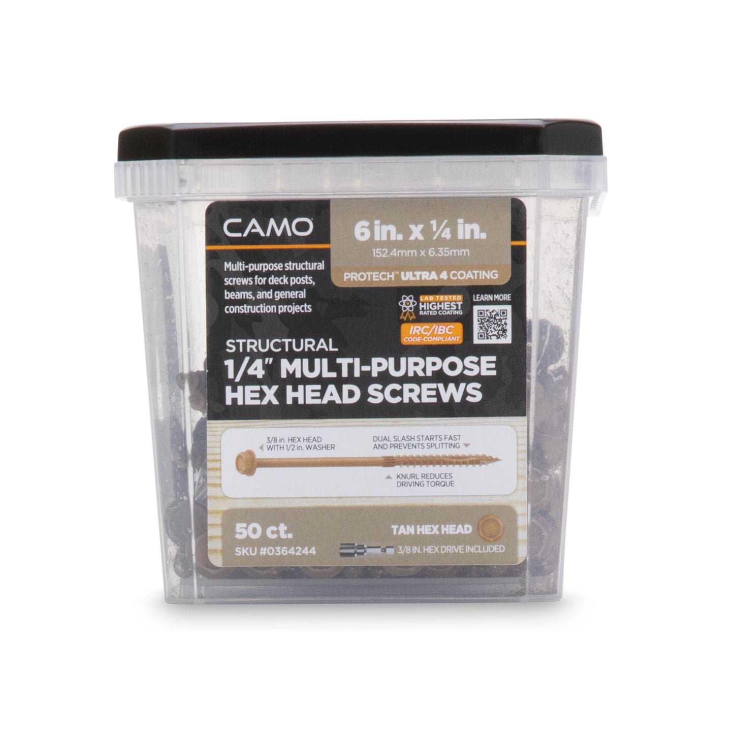 CAMO Structural Multipurpose Hex Head Screws