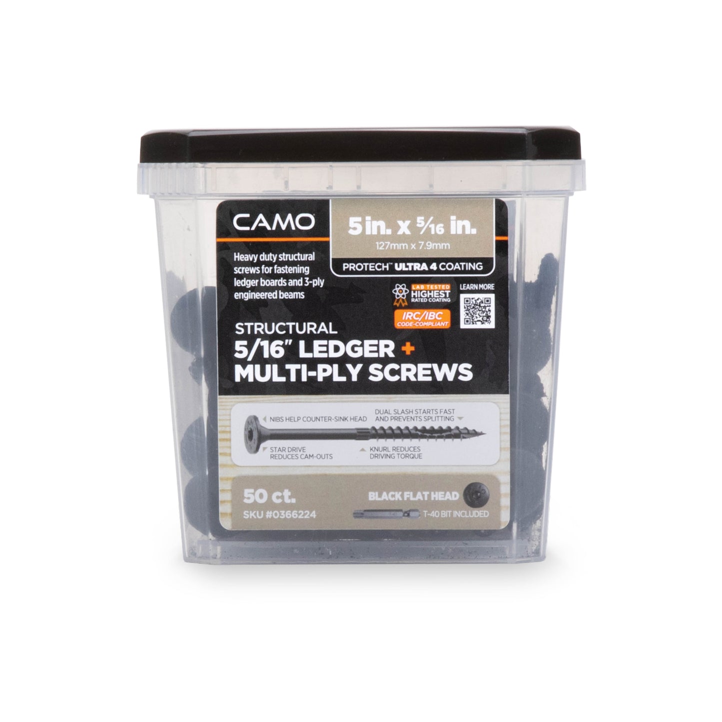 CAMO Structural Multipurpose Flat Head Screws