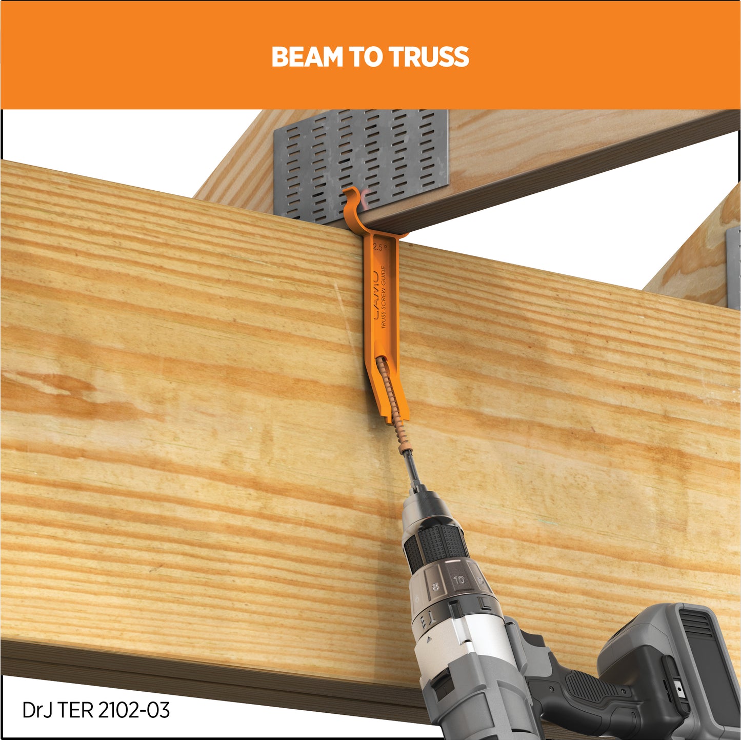 Camo Structural 6" Truss Screw