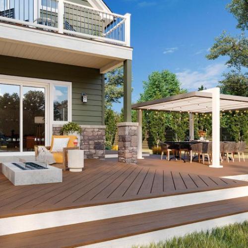 Trex Transcend® Lineage™ Composite Deck Board Composite Decking Trex   