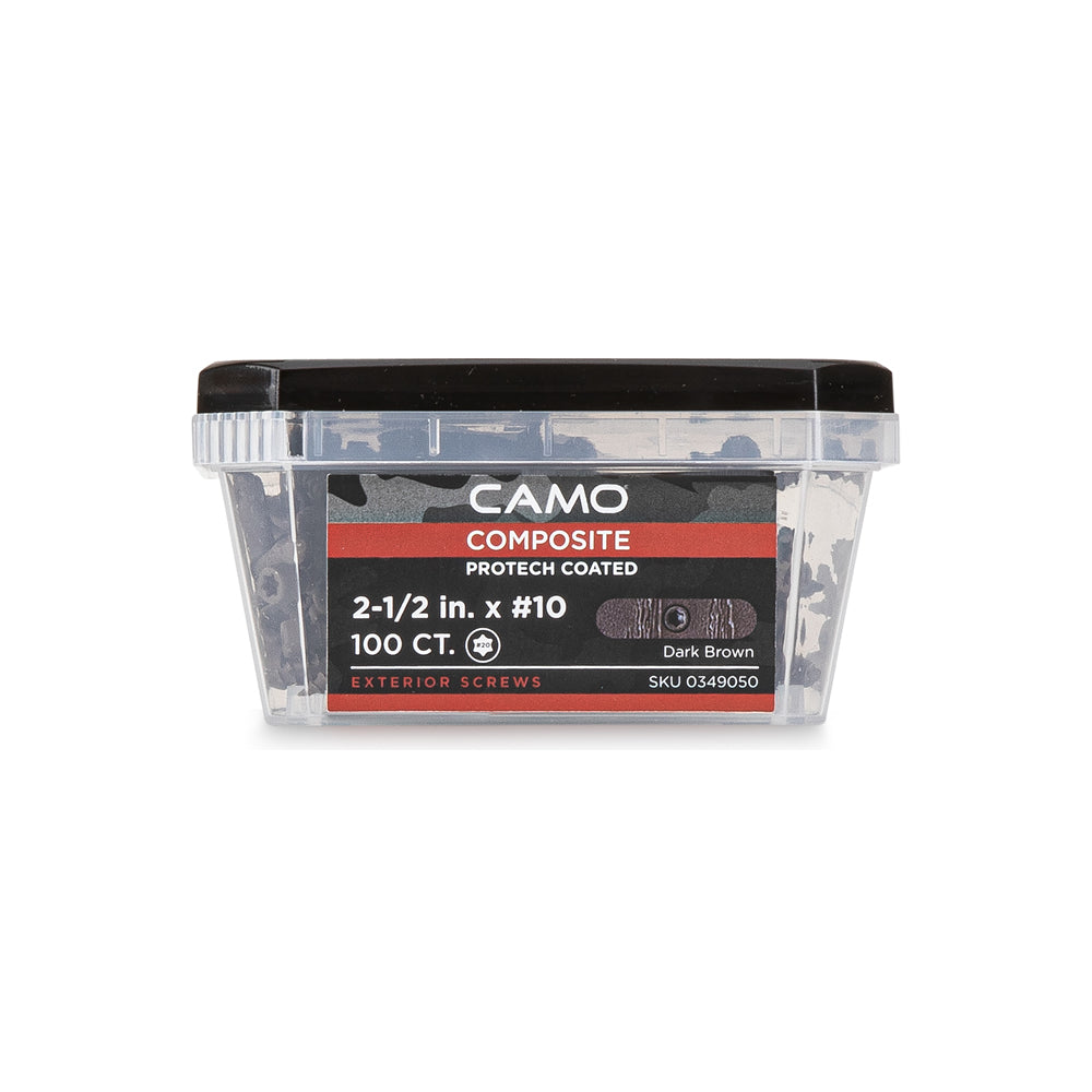 CAMO Epoxy Coated Color Match Composite Deck Screw