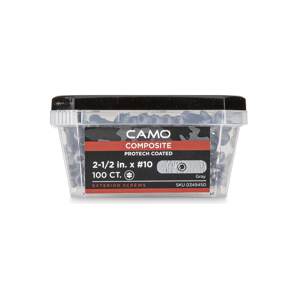 CAMO Epoxy Coated Color Match Composite Deck Screw