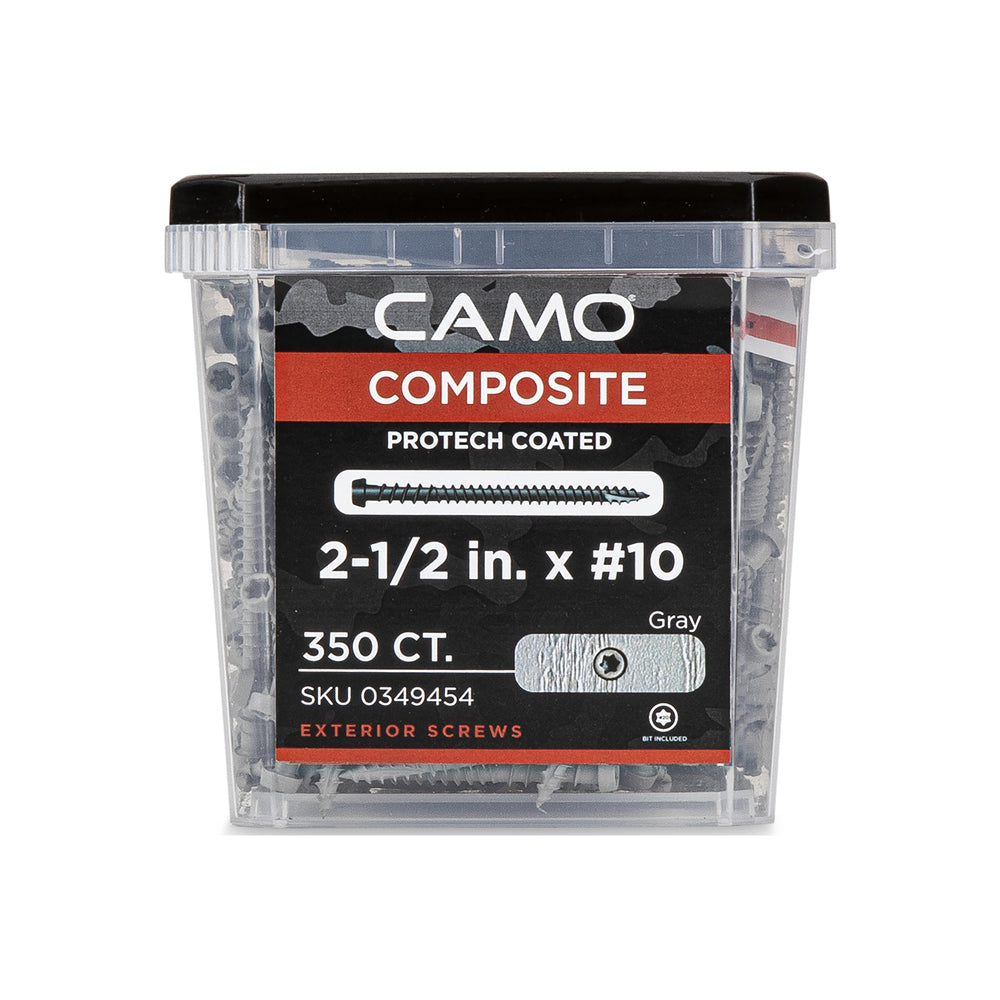 CAMO Epoxy Coated Color Match Composite Deck Screw