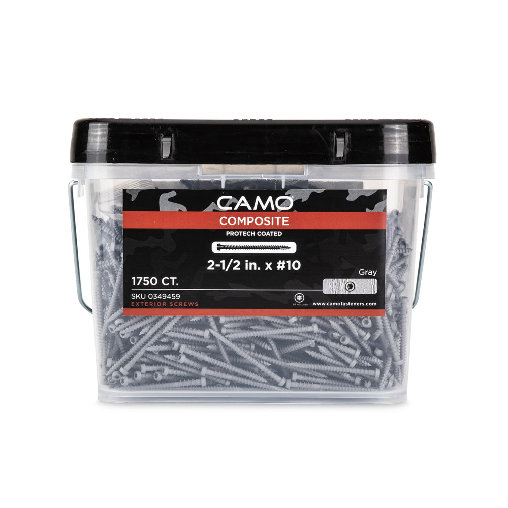 CAMO Epoxy Coated Color Match Composite Deck Screw