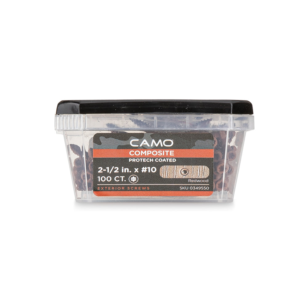 CAMO Epoxy Coated Color Match Composite Deck Screw