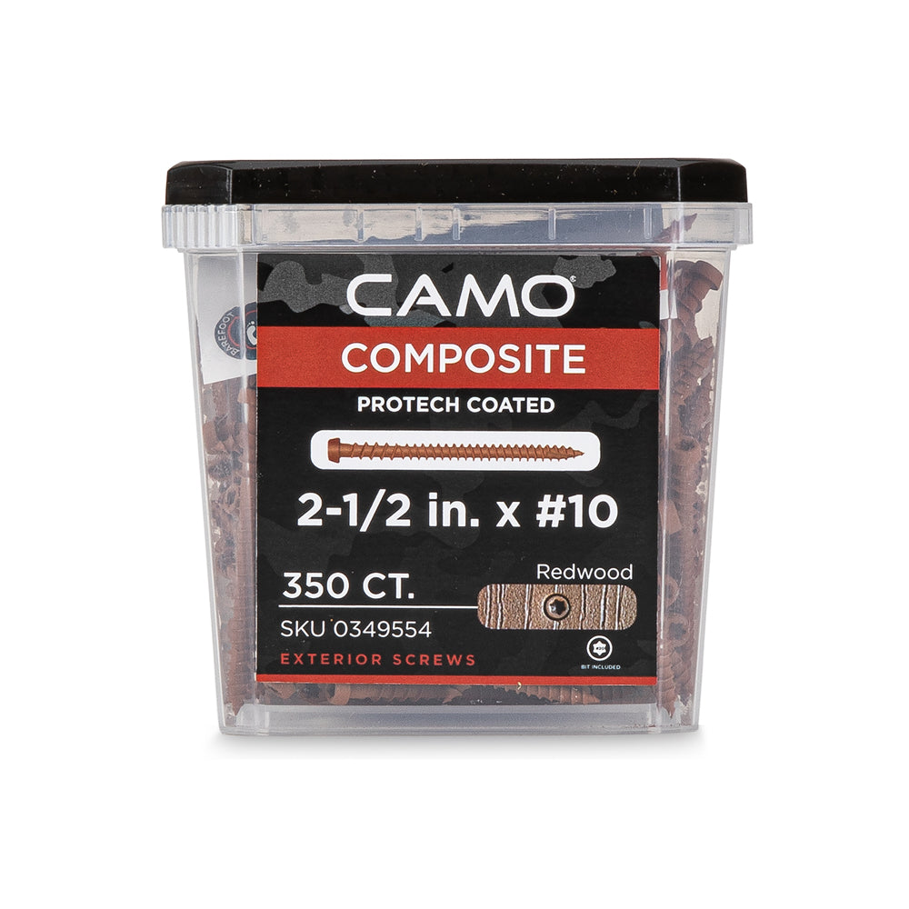 CAMO Epoxy Coated Color Match Composite Deck Screw