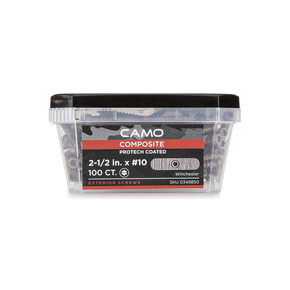 CAMO Epoxy Coated Color Match Composite Deck Screw