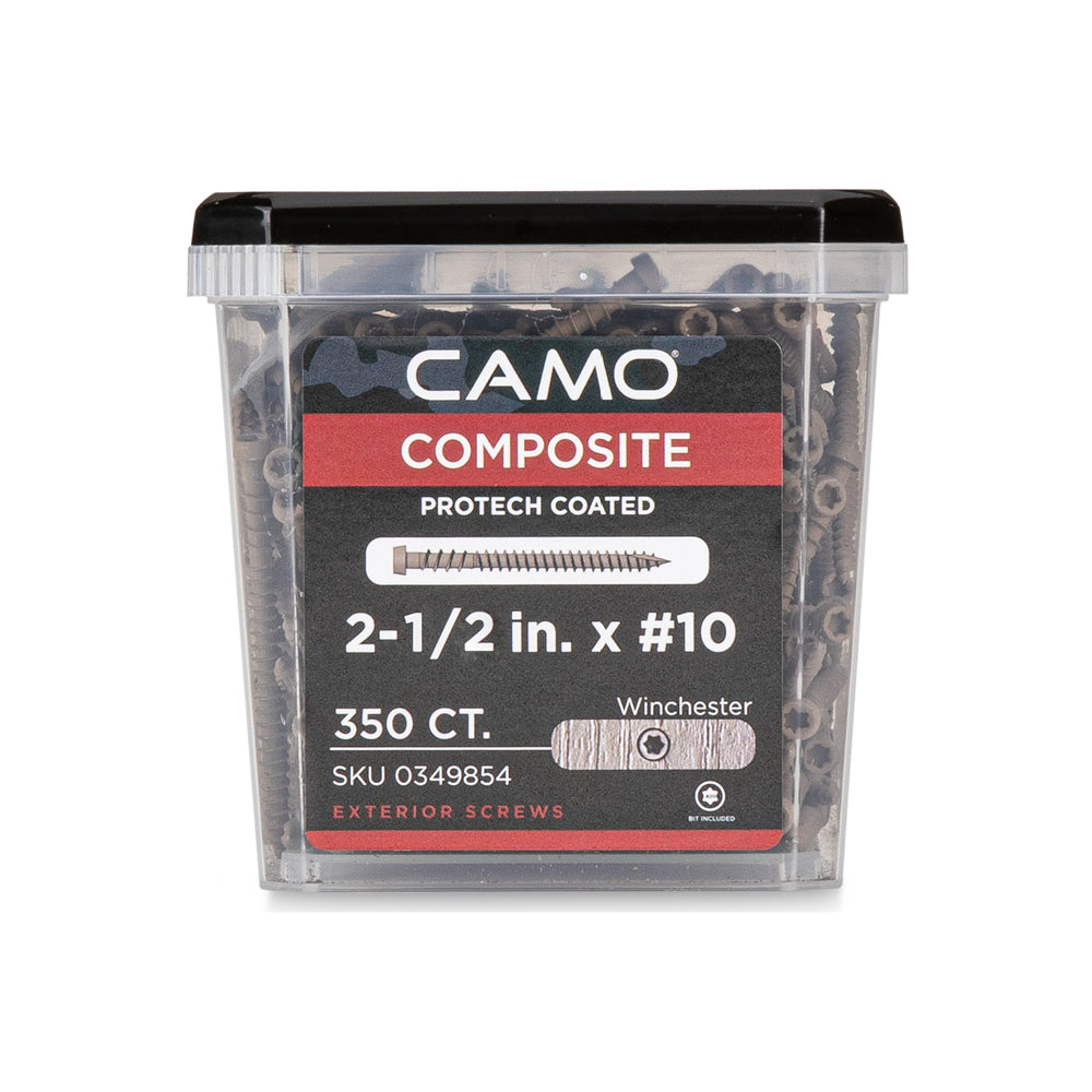 CAMO Epoxy Coated Color Match Composite Deck Screw