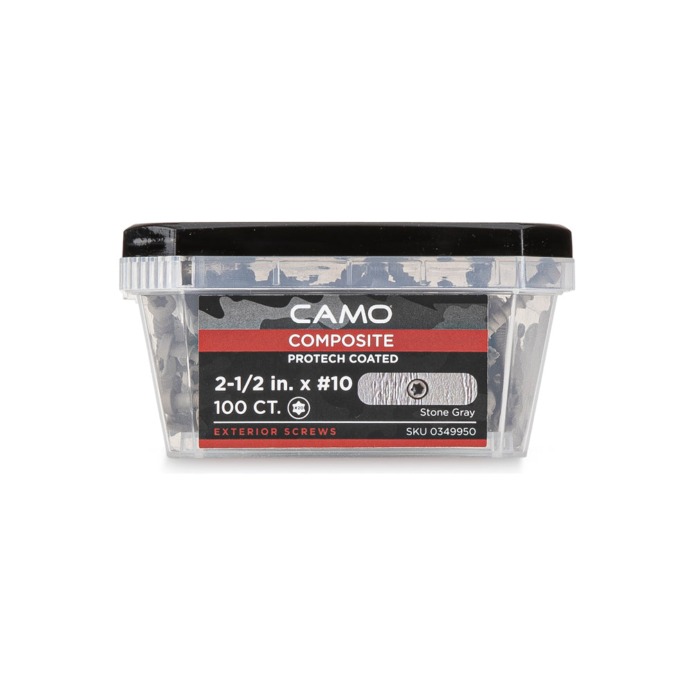 CAMO Epoxy Coated Color Match Composite Deck Screw