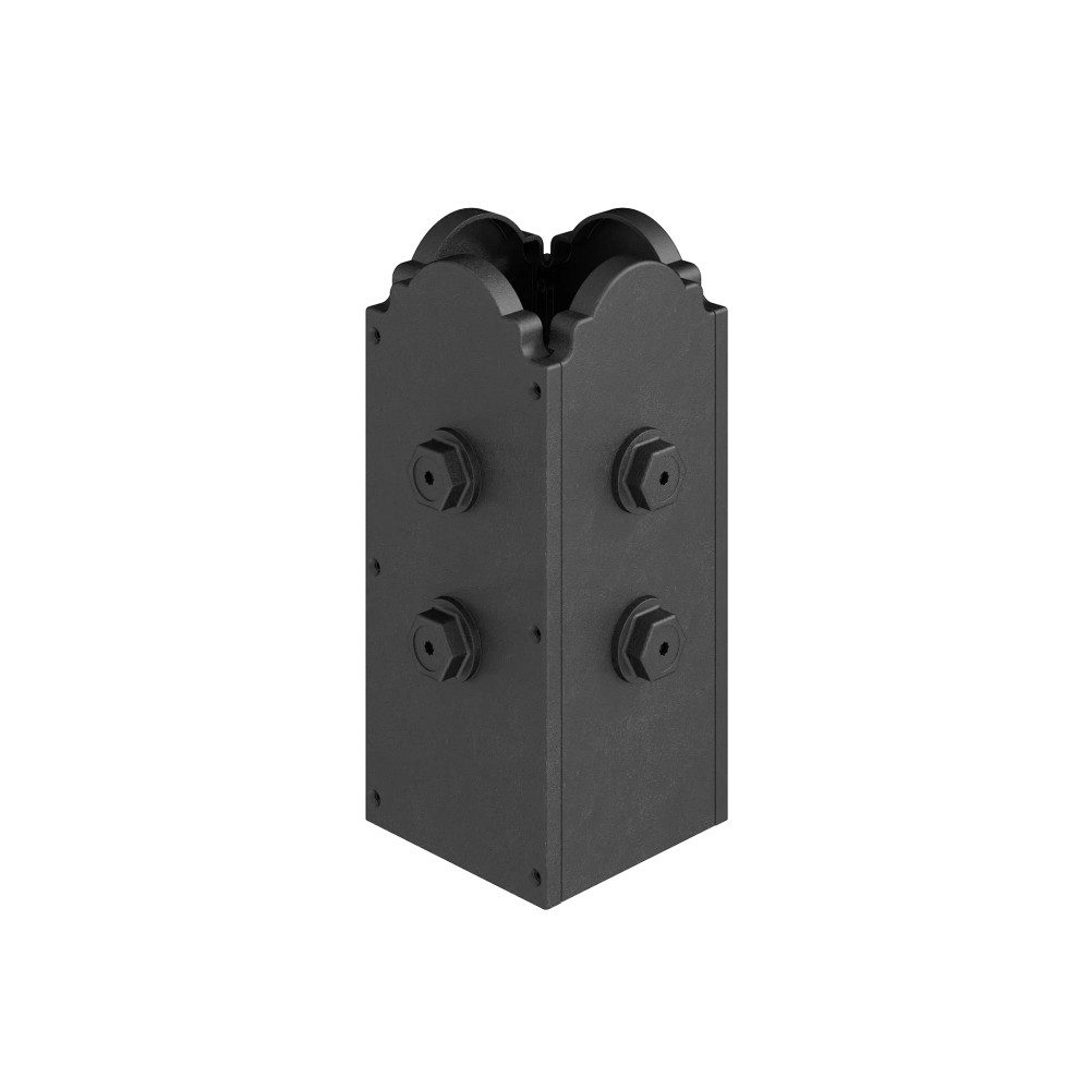 Mission Collection Decorative Post Base Cover