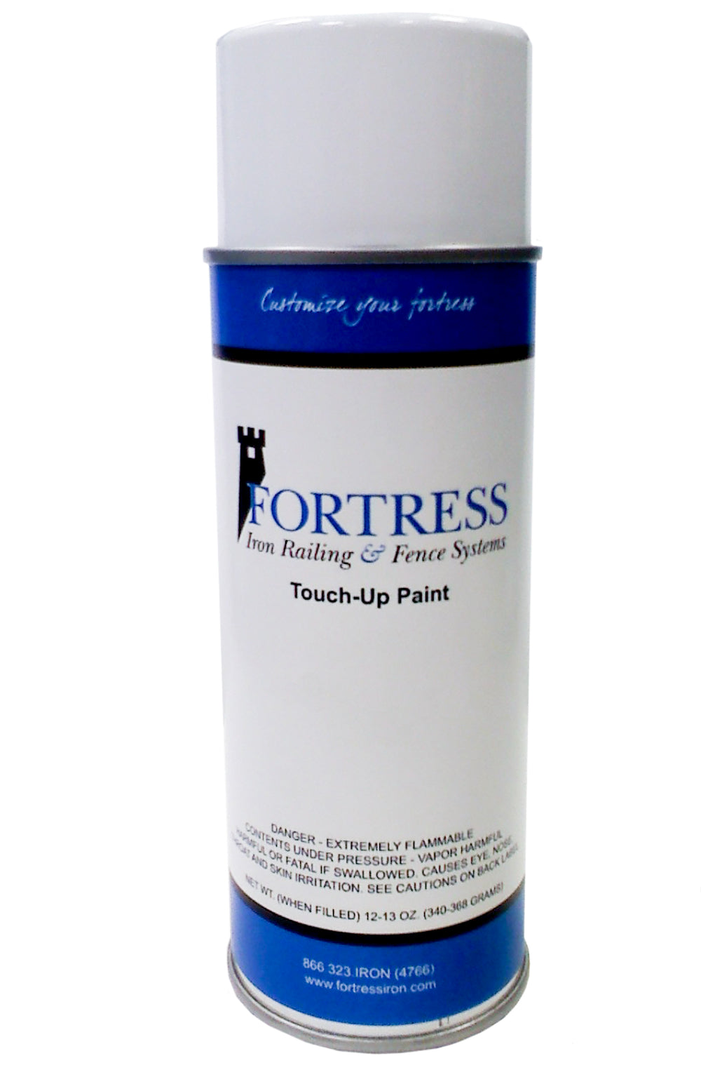 Fortress Black Sand Touch-Up Paint 6oz Aerosol