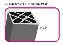 Owens Corning Lumber Structural Posts