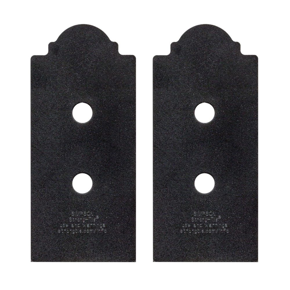 Mission Collection Post Base Side Plate by Simpson Strong-Tie