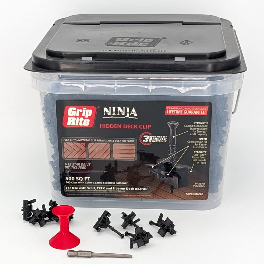 Ninja Hidden Deck Clip by Grip Rite