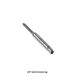 Feeney Railing - CableRail Fittings Cable Railing Feeney Fittings 1/8" Quick-Connect Lag Pkg 