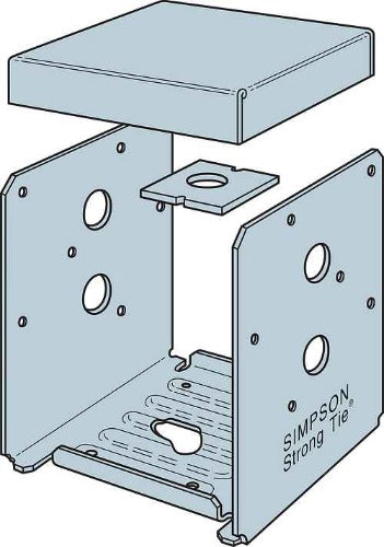 Simpson Strong Tie ABU - Adjustable Post Base with Uplift for 6x6