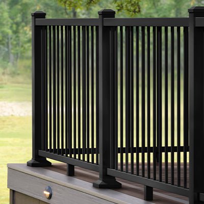 TimberTech Impression Rail Express Modern Top Rail PVC Railing TimberTech - AZEK   